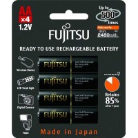 Fujitsu Pro 2550 mAh (min 2450 mAh) HR-3UTHC в оригинальном блистере. Japan. (AA). Цена за уп. 4 шт.
