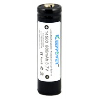 Keeppower 14500 (АА), ёмкостью 800 mAh с защитой.