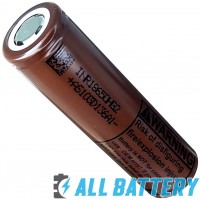 LG HG2 18650 3000 mAh. Высокотоковый Li-ion аккумулятор 20A (30А). "Шоколадка". Оригинал - Korea.
