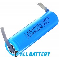 Аккумулятор 18650 LG INR18650 M36 3600 mAh Li-ion 3.7В (4.2В) 10A Solder Tags. С лепестками под пайку.