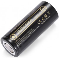 Liitokala 26650 5000 mAh Lii-50A без защиты Li-Ion. 10A (25A). Оригинал. Реальная ёмкость.