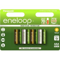 Panasonic Eneloop Botanic 800 mAh (min 750 mAh) AAA. Tones edition! Цена за уп. 8 шт.