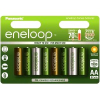 Panasonic Eneloop Botanic 2000 mAh (min 1900 mAh). Limited! Цена за уп. 8 шт.
