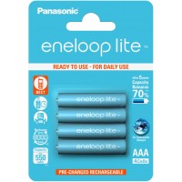 Panasonic Eneloop Lite 600 mAh (min 550 mAh) BK-4LCCE/4BE в блистере. 3000 Циклов! (AAA). Цена за уп. 4 шт.