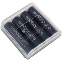 Panasonic Eneloop Pro 980 mAh (min 930 mAh) BK-4HCDE в боксе. Серия Pro в ААА формате. Цена за уп. 4 шт.