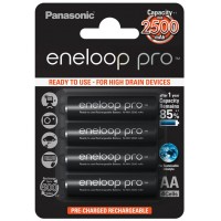 Panasonic Eneloop Pro 2600 mAh (min 2500 mAh) BK-3HCDE/4BE в блистере. (AA). Цена за уп. 4 шт.