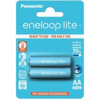 Panasonic Eneloop Lite 1000 mAh (min 950 mAh) BK-3LCCE - 3000 циклов заряд/разряд! (AA). Цена за уп. 2 шт.