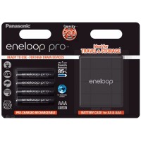 Panasonic Eneloop Pro 980 mAh (min. 930 mAh) BK-4HCDE/4BE в блистере c Боксом Eneloop. Цена за уп. 4 шт. + Бокс.