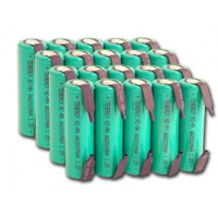Tenergy 2000 mAh Solder Tags - с лепестками под пайку (АА). Цена за 1 шт.