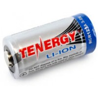 Tenergy RCR123A 3.0V 600mAh (16340) Li-Ion аккумулятор с защитой.