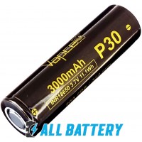 Аккумулятор 18650 VapCell P30 3000 mAh Li-Ion INR, 3.7В, 20А (35A) Высокотоковый. Аналог LG HG2, VTC6, 30Q.