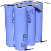Аккумуляторная сборка для шуруповерта 4000 mAh 22,2В, 35А 6S1P на базе Li-Ion 21700 Samsung 40T (6 x 40T).