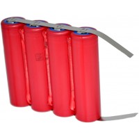 Аккумуляторная сборка для Power Bank на 14000 mAh 3,7В 1S4P на базе японских Li-Ion Sanyo NCR18650GA (4 x Sanyo 3500).