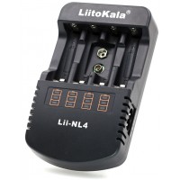 Liitokala Lii-NL4 - универсальное зарядное устройство для АА, ААА и Крон (9V).