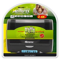 Memorex MRX 8000 - для всех типов Ni-Cd/Ni-MH аккумуляторов. 