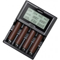 Miboxer C4-12 - быстрое универсальное зарядное для Ni-Mh, Ni-Cd, Li-Ion. ТОК - 12А!