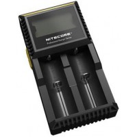 Nitecore Digicharger D2 - универсальное зарядное устройство с LED дисплеем на 2 канала.