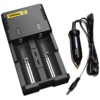 Nitecore Intellicharger i2 v2014 + Автоадаптер Nitecore в комплекте.