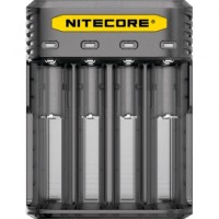 Nitecore Q4 зарядное устройство для Li-Ion/IMR, 4 канала, ток 2А. Цвет - черный.