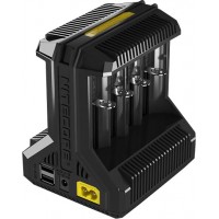 Nitecore i8 - универсальное зарядное на 8 каналов для Ni-Cd/Ni-Mh/Li-Ion/IMR аккумуляторов (AA,C,D,18650,14500 и др.).