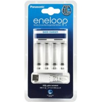 Panasonic BQ-CC61E Basic USB Charger. USB зарядное устройство для АА и ААА на 4 канала.