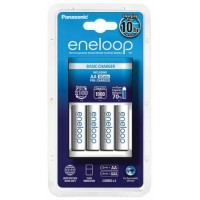 Panasonic BQ-CC51E Basic charger + 4 аккумулятора Eneloop 2000 BK-3MCCE. Japan.