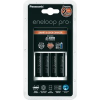 Panasonic Quickcharger BQ-CC16 + 4 AA Eneloop Pro 2550 mAh BK-3HCCE - оригинальный комплект от Panasonic.