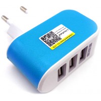 USB блок питания LiitoKala Lii-U3 на 3 выхода USB (3.1A, 5V).
