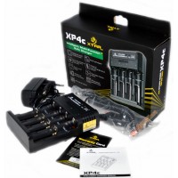 XTar XP4c - универсальное зарядное устройство для Li-Ion IMR и Ni-Mh аккумуляторов + автоадаптер.