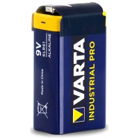 Щелочная батарейка Крона 9В Varta Industrial Pro 6F22. Цена за 1 шт.